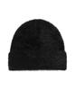 AMES-WORLDWIDE Fur Beanie Black