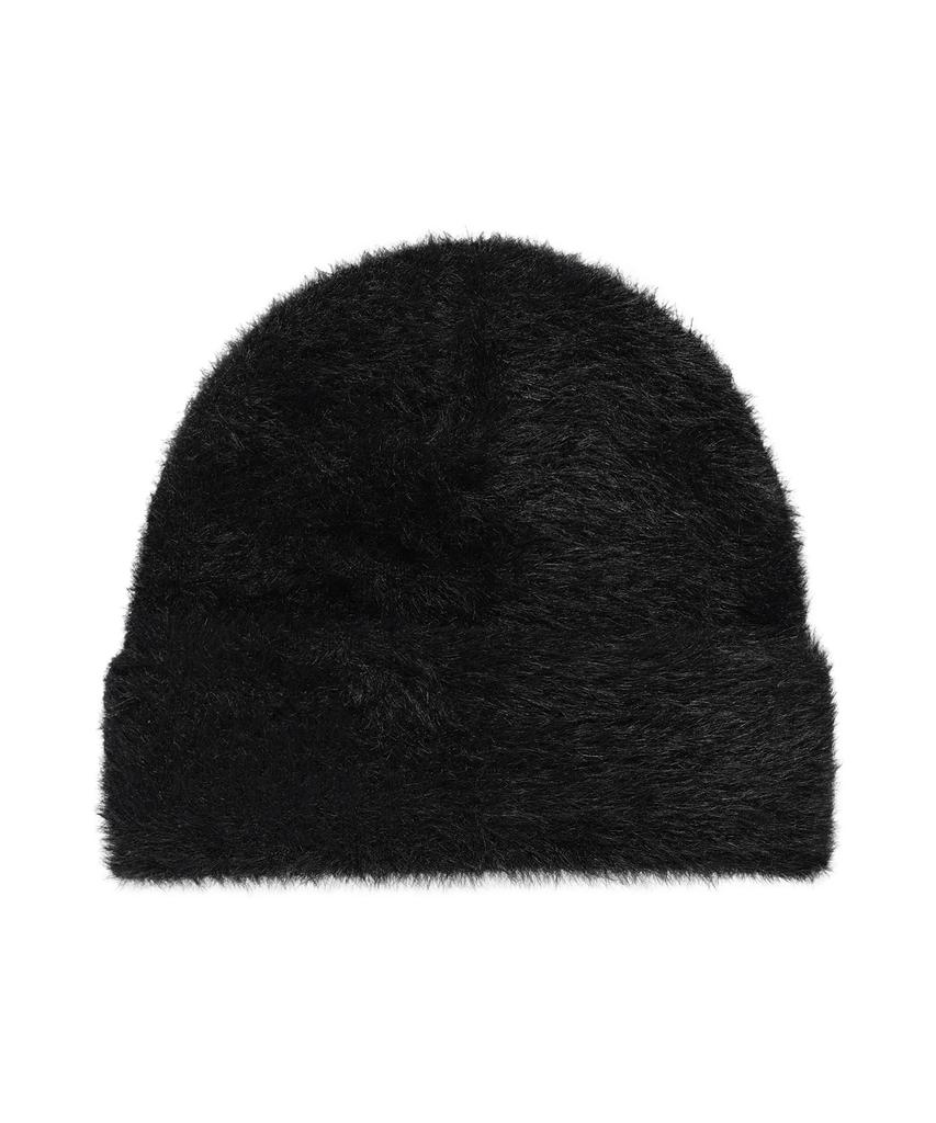AMES-WORLDWIDE Fur Beanie Black