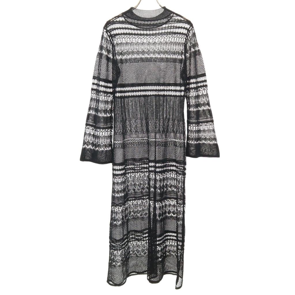 CELFORD Long Sleeve Race One Piece Black See Through Women Used