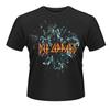 Def Leppard Logo Rock Joe Elliot Heavy Metal Official Men's T-Shirt Men's
