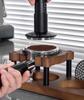 Multi-Functional Solid Wood Coffee Tamper & Distributor Base with Handle Holder
