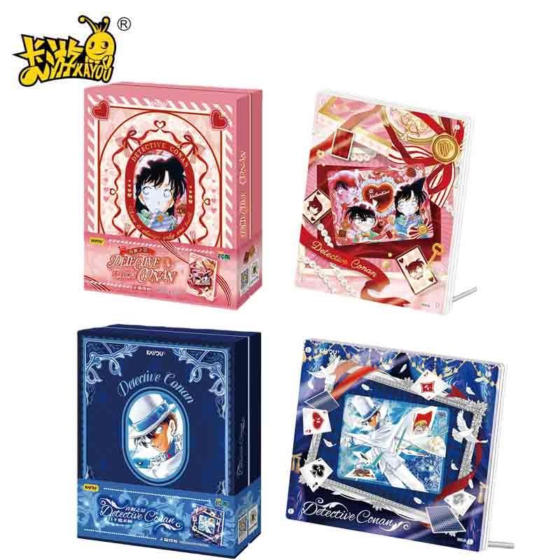 Detective Conan Cards Truth Scene Magician Under The Moon Card Brick Genuine Animation Collection Peripheral Toy Gifts
