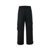 SYOKYO Men's Warm Wide-Leg Down Pants, Oversized, Thick, and Warm for Mountaineering, Sports, Outdoor Activities, and Camping (JP, Alphabet, L, Black)