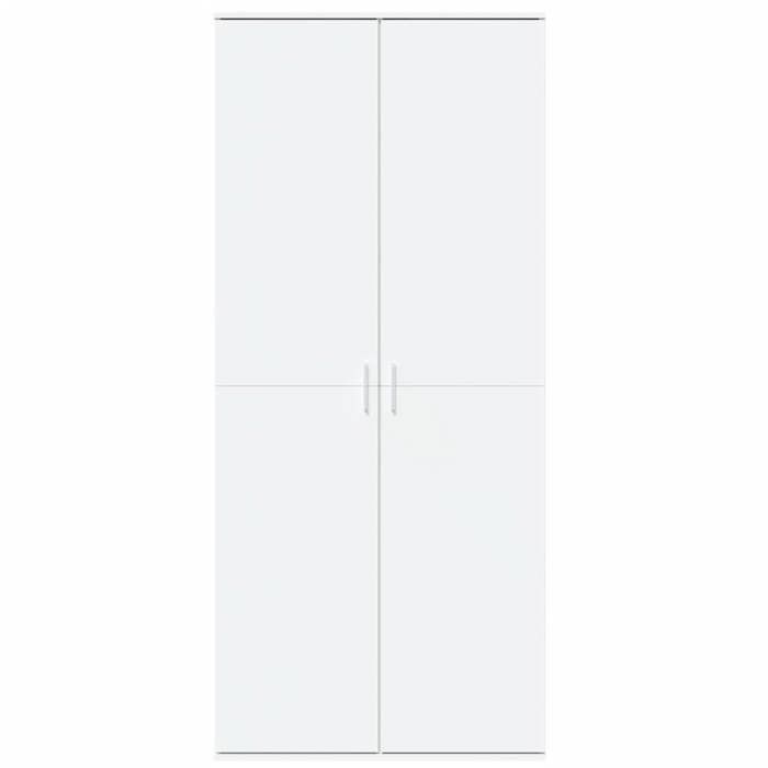 VidaXL Highboard White 80x35x180 Cm Engineered Wood, Sideboard, Storage Furniture, High Cabinet, Cabinet, Cupboard 3276651