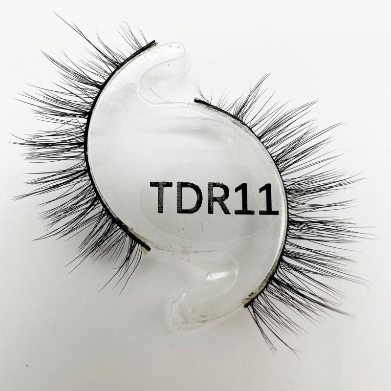 Private Label False Lashes 10 Pairs 3d Faux Eyelashes Natural Styles Makeup Mink Eyelash