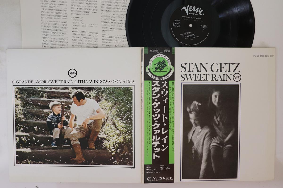 

LP Record STAN GETZ - Sweet Rain 23MJ3027 VERVE 1981 Japan Obi Jazz Used