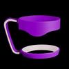 Purple Handle For 30 Oz Yeti Rtic Sic Cup Holder Tumbler Rambler Travel Cup