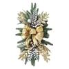 New Christmas Door Pendant Scene Layout Christmas Home Decoration Door Hanging Stair Wreath Wall Hanging Christmas Decor