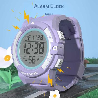Digital Watch for Boys Girls Waterproof Kids DIY Watch Set with 3 Watch Cases and 2 Watchbands NFC
