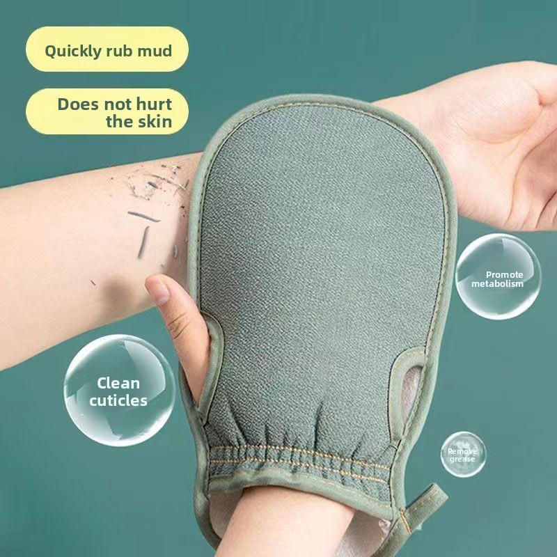 Exfoliating Bath Towel Reusable Shower Scrubber for Gentle Skin Cleansing