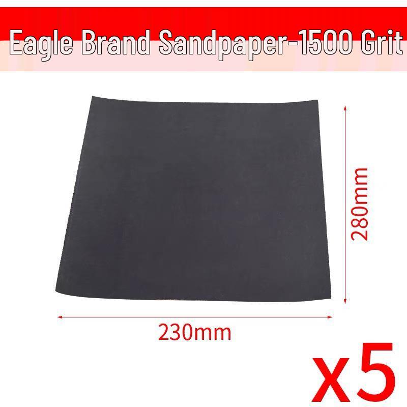 Philips 2000 Grit Wear-Resistant Sandpaper for Wet Sanding Walls, Wood, Metal
