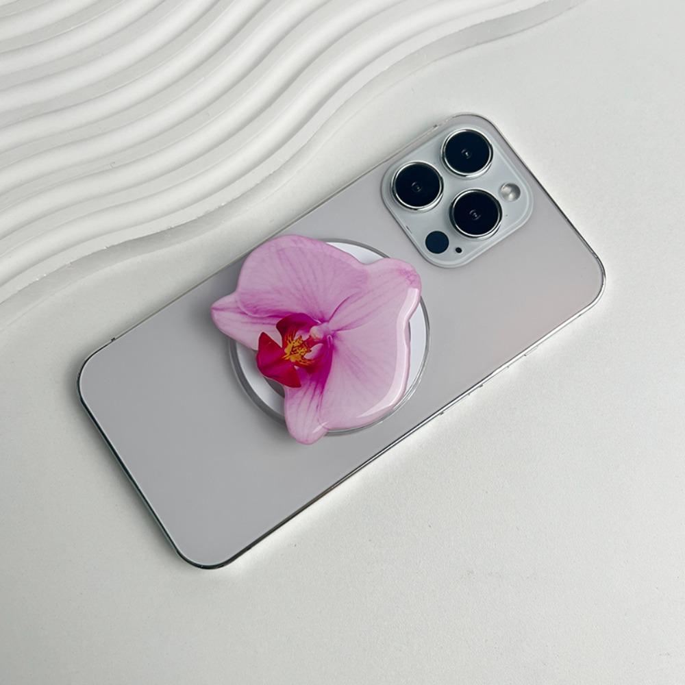 Cymbidium Phone Grip Support Acrylic Phone Finger Ring Mount for iPhone for Magsafe