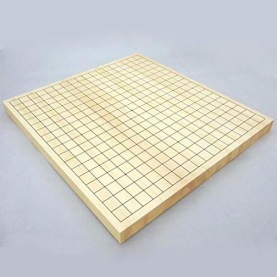 Go Board Japanese Cypress 10 Tabletop Jointed Go Hard Glass Go New Pine 10mm and P Go Bowl Made of Precious Wood Set No. Board, Stones, (approx.