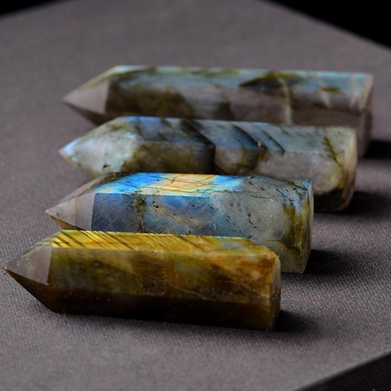 Moonstone Pillar Crystal Column Gemstone Pendant