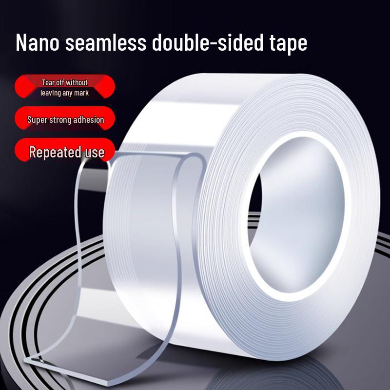 

Нано Двусторонний Прозрачный Термостойкий Водонепроницаемый Скотч для Стен и Автомобилей - Высоковязкий Сильноклеящийся Акриловый Магический Клей 3cm x 1m Single Roll