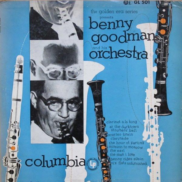 

LP Record BENNY GOODMAN HIS ORCHESTRA The Golden Era Series Presents Benn GL501 COLUMBIA 1951 Japan Jazz Used