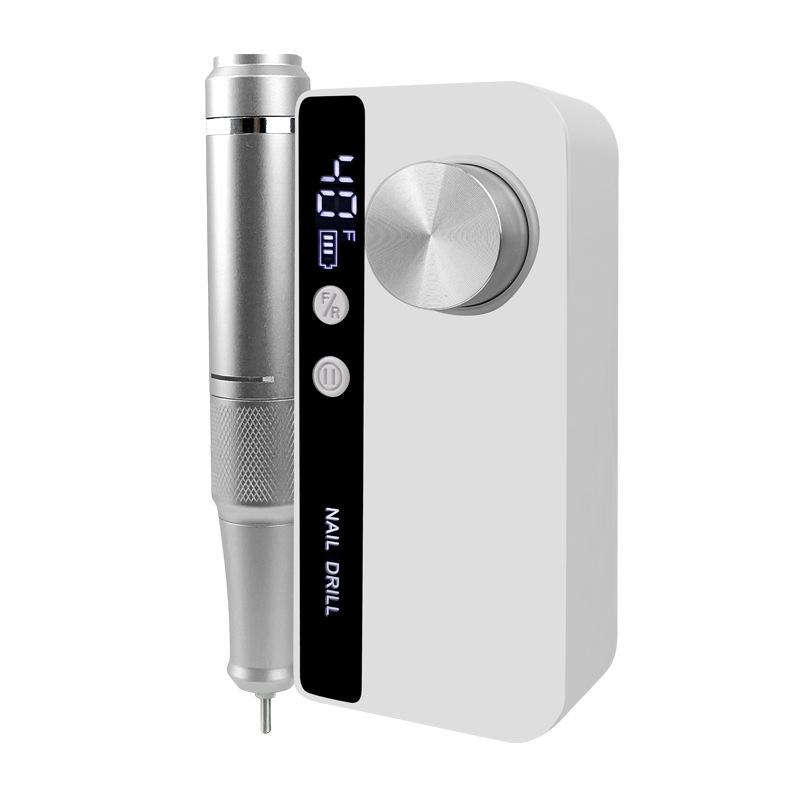 

Rechargeable 40,000 RPM Portable Nail Grinder & Cuticle Remover for Home Use