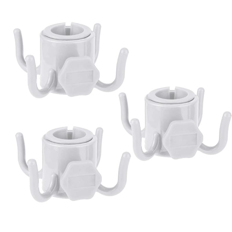 Przenośny Haczyk Wieszak na Parasol Plażowy Outdoorowy Wszechstronny Oszczędzający Miejsce Czteroramienny Haczyk Użyteczne Odporne na Zużycie Akcesoria do Parasola