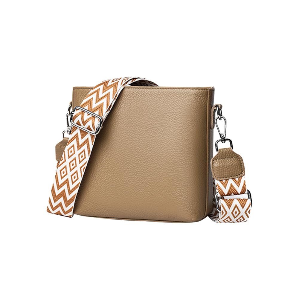 Cowhide Leather Mini Shoulder Bag for Tote Small Genuine Thick Can Store iPad Shoulder Mini Smartphone 2018 [Whatna] Women, Bag, Mother's Bag,