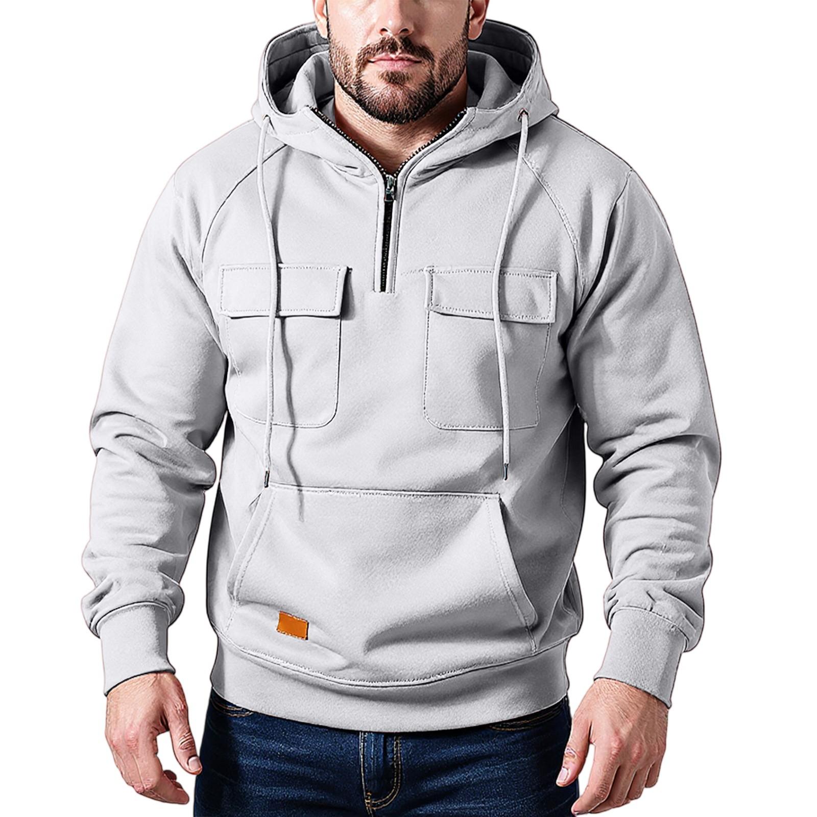 Stand Up Collar  Men s , Warm And Loose, Outdoor Solid Color, Warm And Breathable, With Thickened Fleece S