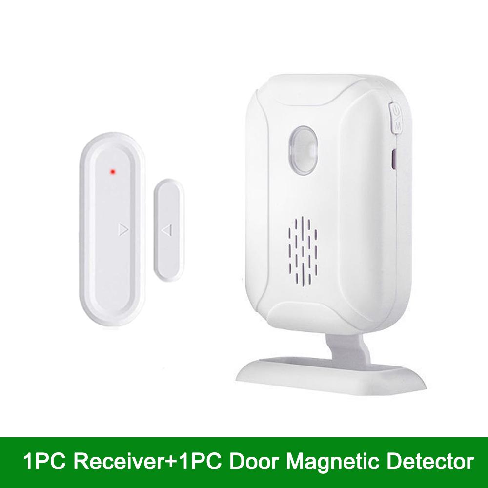 Elecpow Motion Sensor Doorbell Wireless PIR Motion Sensor Detector Security Alarm Chime Welcome Welcome Visitor Bell For Store G Door Magnet
