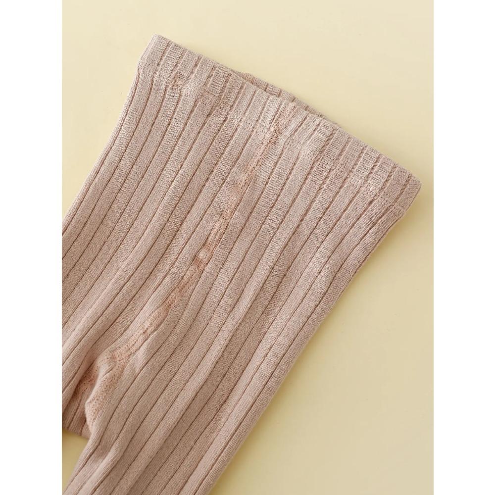 4pairs Toddler Girls Solid Tights