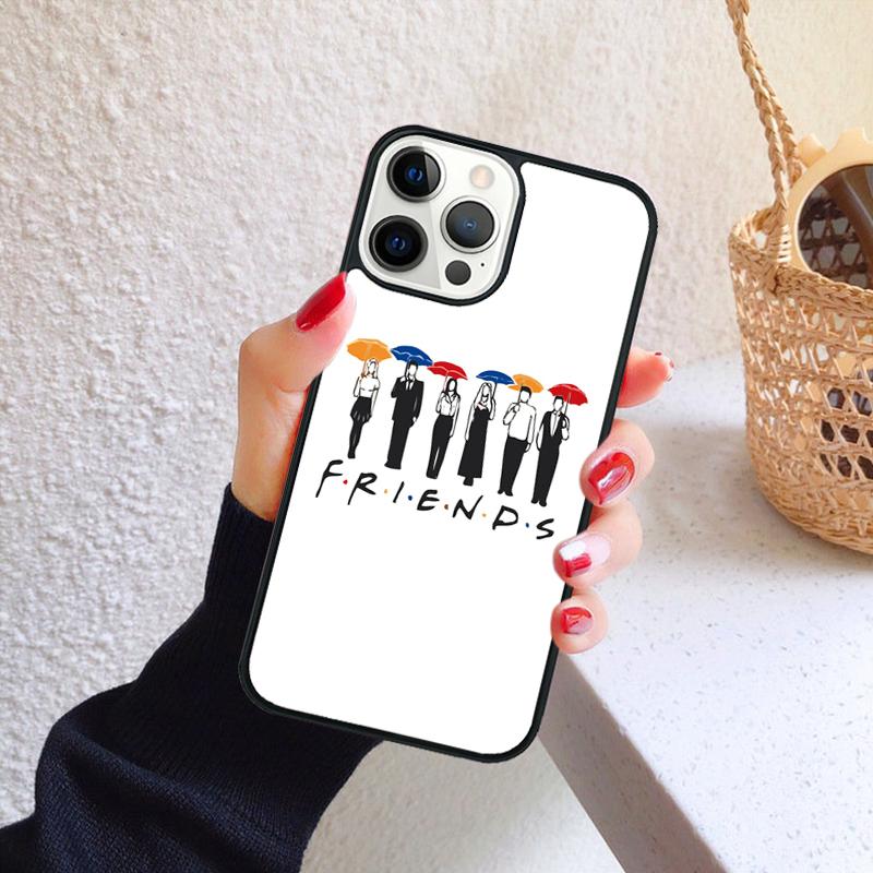 FRIENDS FUNNY TV SHOW LOGO NOVELTY Phone Case for iPhone 17 Air 16 PRO MAX 15 14 PLUS 12 11 13 Cover Fundas Coque