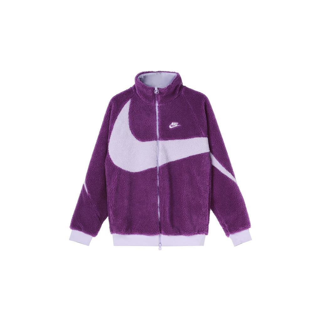 Nike Women's Big Swoosh Reversible Boa Jacket Asia Sizing BQ6546-570