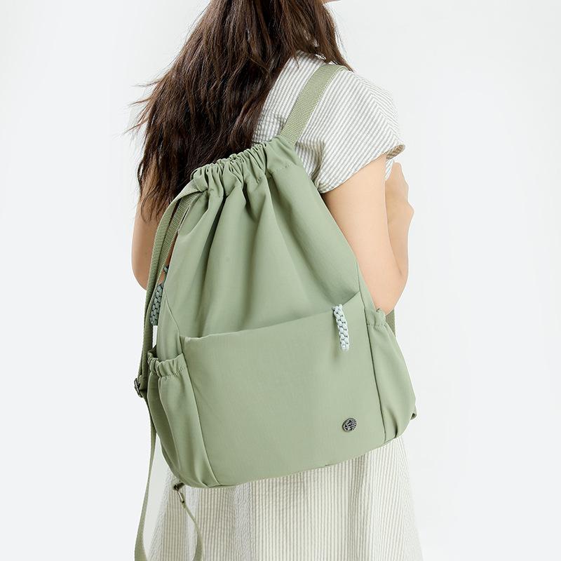 Outdoor Drawstring Backpack Women's Large Capacity Sports Backpack