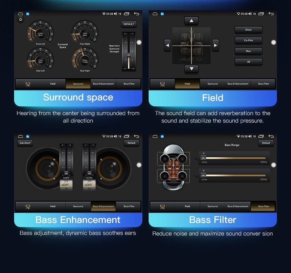 13-Inch Android Car Navigator with Wireless CarPlay Compatibility