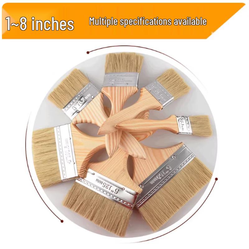 Shengbi Lai 5-inch Mixed Bristle Paint Brush (10-pack)