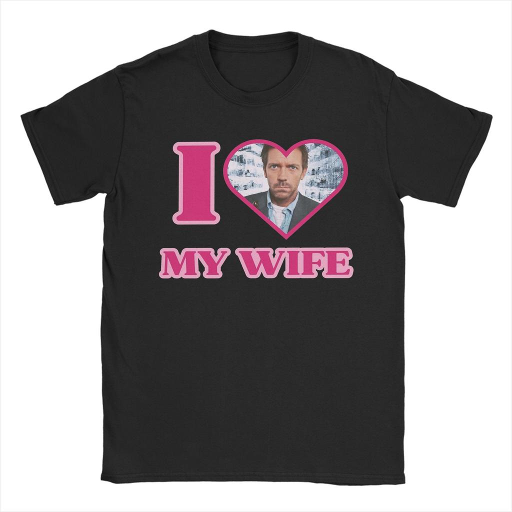 Dr Wilsons Haus MD T-Shirt Unisex 100% Baumwolle Lustiges T-Shirt Rundhals T-Shirt Kurzarm Kleidung Neuankunft