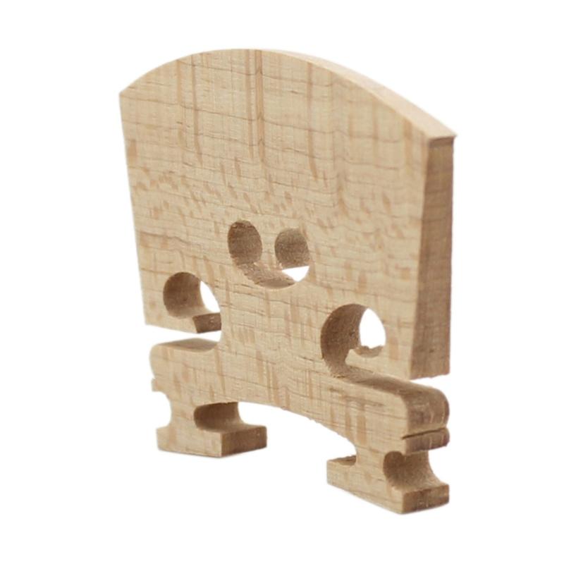 Professional Acoustics Violin Bridge Fine Grade Violin Bridge Maple Wood Bridge Musical Instrument Accessories