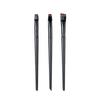 3Pcs Bent Eyeliner Brush Angled Brow Brush For Micro Lining Aegyo Sal And Detail Eyeshadow Professional Makeup Brush Set