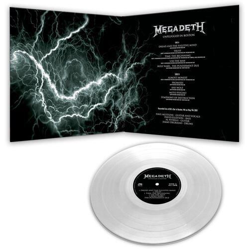 Megadeth - Unplugged In Boston (Clear Vinyl) [Vinyl] Colored Vinyl, Clear Vinyl