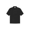 Fear of God Essentials SS21 Short Sleeve Polo With Back Logo Unisex Tops Black FOG-SS21-551