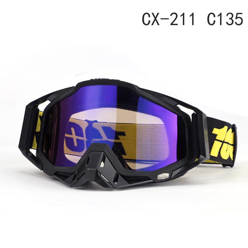 100% Windproof Off-road Motorcycle & Ski Goggles for Outdoor Riding