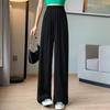 Damenhosen High Waist Locker Weitbeinige Hosen Lässige Lange Hosen
