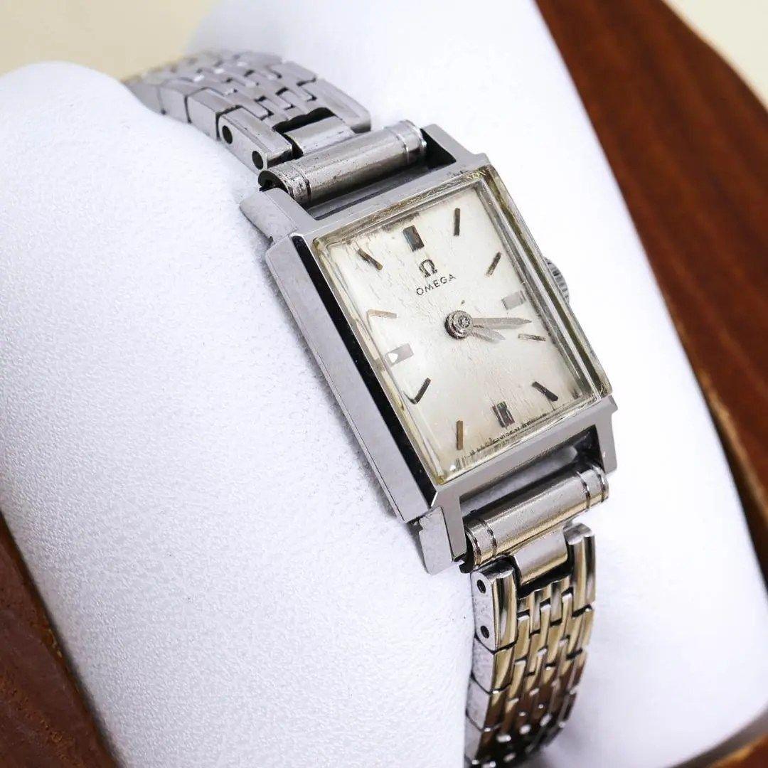Used Working OMEGA Watch Manual Winding Mechanical Ladies Antique 3081