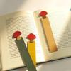 Mushroom-shaped PU Leather Bookmark,Durable & Cute Reading Accessory for Books,Journals,Planners,Gift for Book Lovers & Students