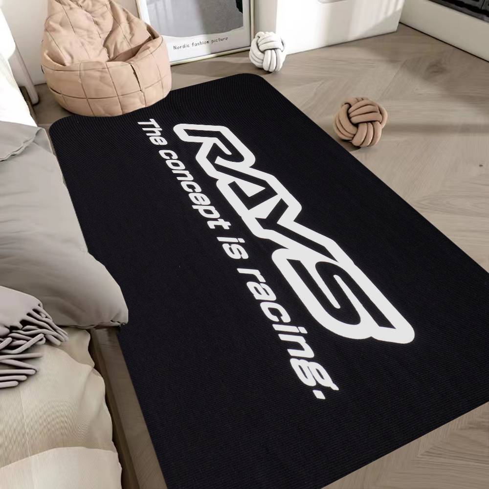 RAYS Wheels Room Mats Retro Multiple Choice Living Room Kitchen Rug Non-Slip Welcome Rug