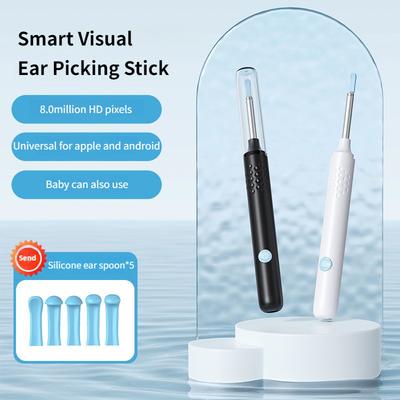 Intelligent Professional Ear Digging Spoon Portable HD Visual Ear Pick Luminous Ear Cleaning Tool Set