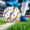 Kroatien Fußball Bedruckt Größe 5 Fußball Ball Abriebfest Standard Erwachsenen Trainingsfußball Fan Geschenk für Indoor Outdoor Spiel Sport