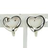Used TIFFANY&Co. Earring Open heart Silver925 2.2g Silver cute
