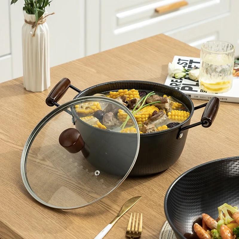 EMUND Meisai Forged 2-Piece Stockpot and Wok Set