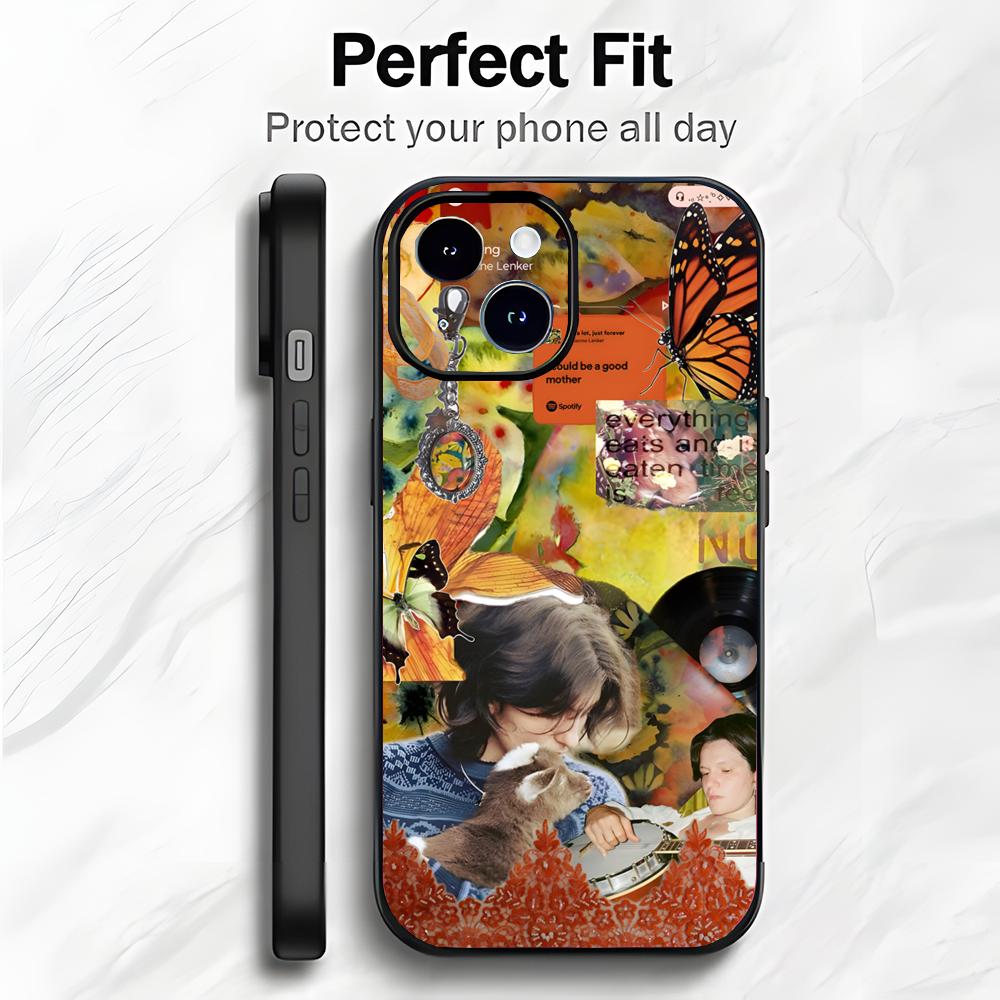 Weiche Folk-Sängerin Kunst A-Adrianne Lenker Handyhülle Handyhülle Weiche Verpackung Leicht Für iPhone17 16 15 14 13ProMax