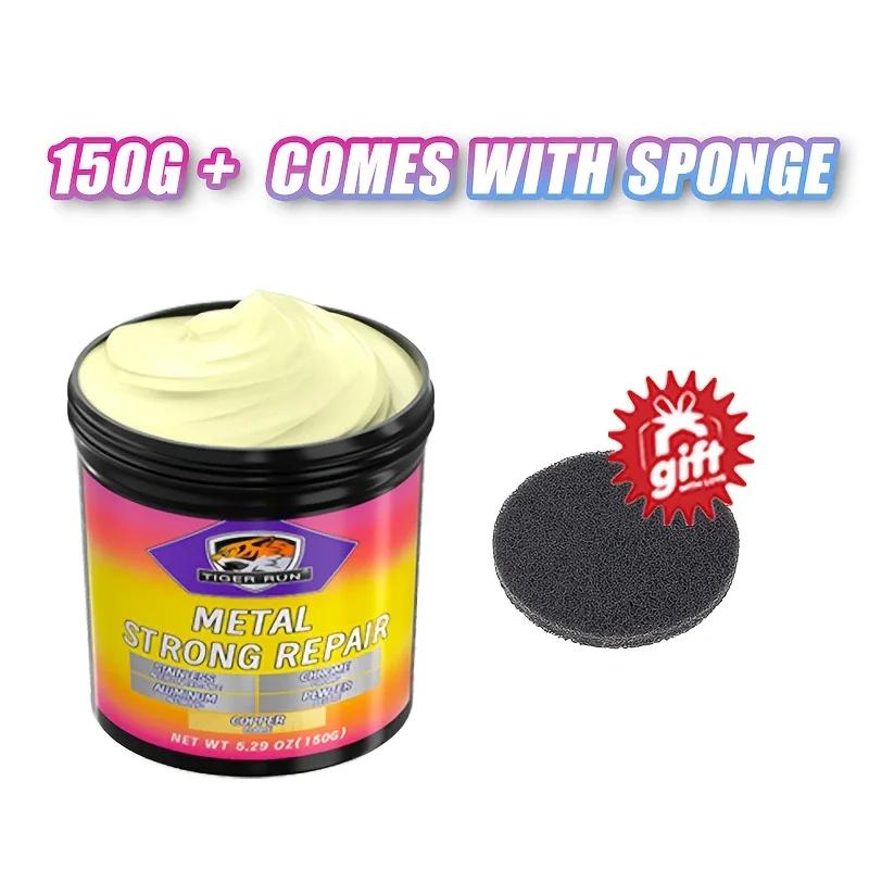 Metal Polishing Kit-Polishing Compound for Stainless Steel, Metal, Aluminum,chrome-plated Surfaces,etc.quickly Removes Scratches