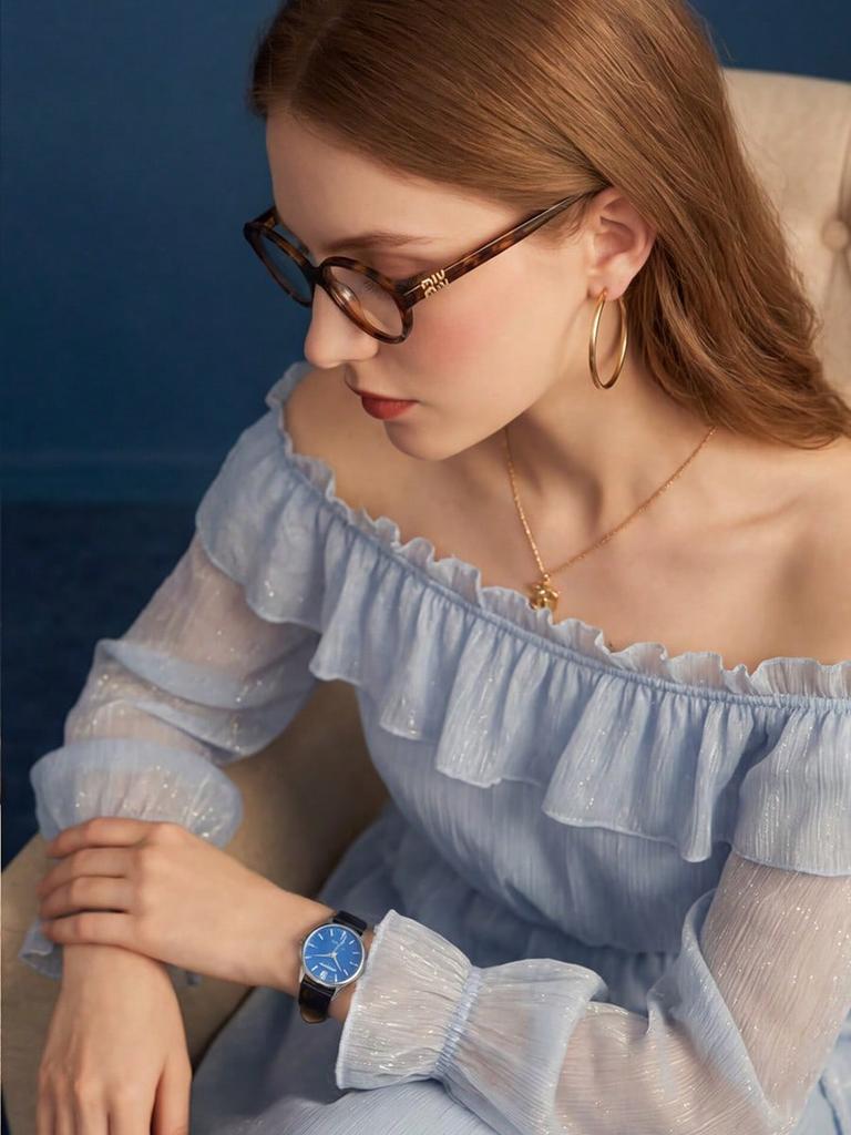 MIU MIU 0MU01XV Occhiali Ovali - Montatura Ottica Tartarugata