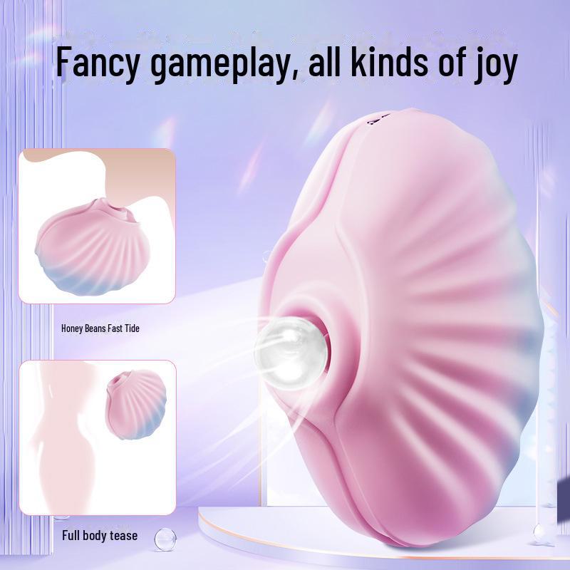 EROCOME Vibrations-Ei & Saug-Massagestab für weibliche Lust