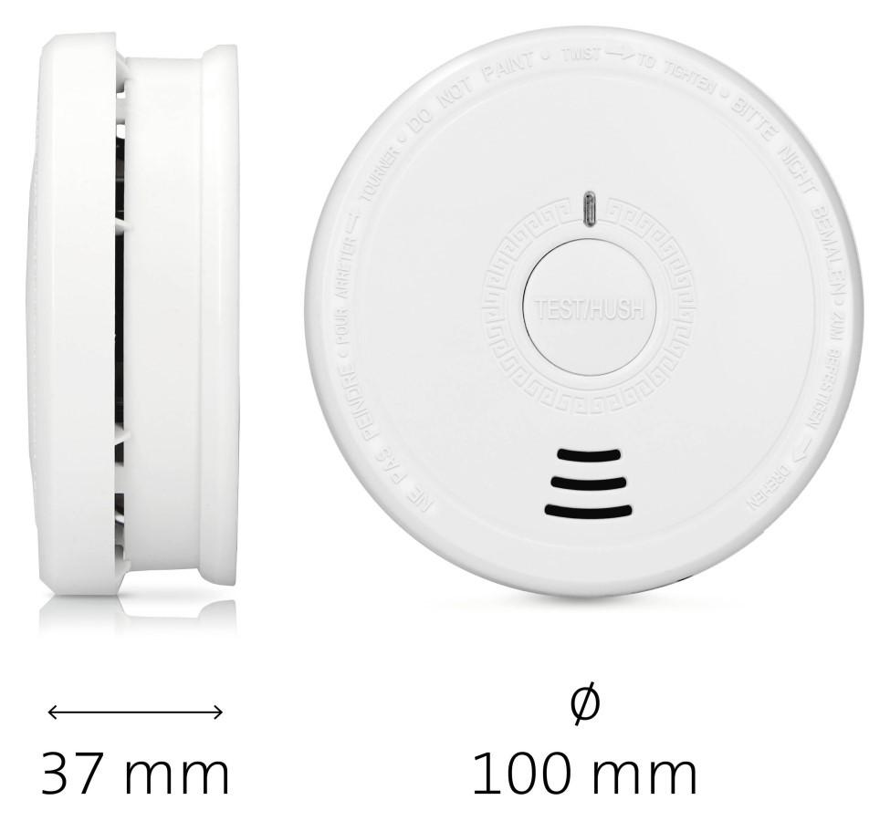 Alecto SA20  Czujnik, wykrywacz dymu, Alecto